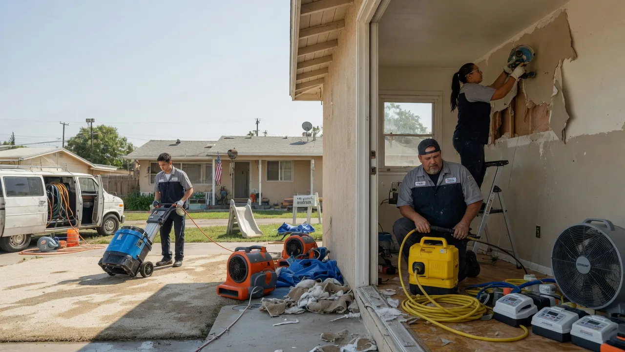 Water Damage Restoration in Leggett, TX near me